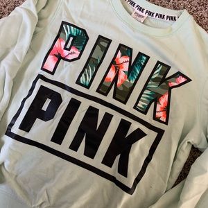 Pink Crew Neck